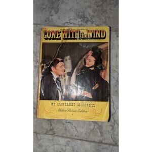 Gone With the Wind 1940 Vintage PB Book Motion Picture Edition Margaret Mitchell